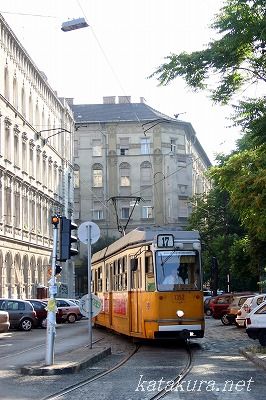 ハンガリー,ブダペスト,トラム